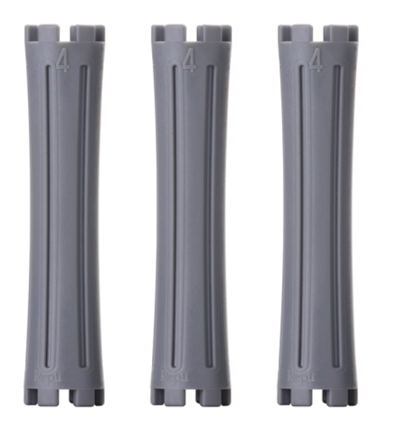 ｸﾚｲﾂ ﾚﾋﾟ ﾌﾞﾗｯｸﾋﾟﾝﾊﾟｰﾏ用ﾛｯﾄﾞ4号3本ｾｯﾄ CRP-AG29B-R4