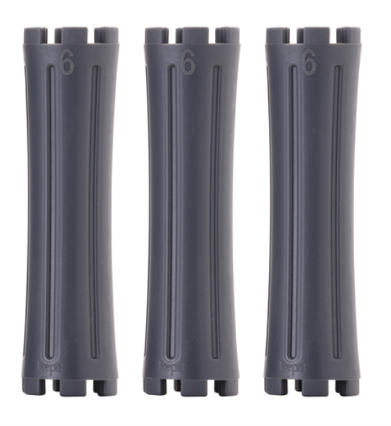 ｸﾚｲﾂ ﾚﾋﾟ ﾌﾞﾗｯｸﾋﾟﾝﾊﾟｰﾏ用ﾛｯﾄﾞ6号3本ｾｯﾄ CRP-AG29B-R6